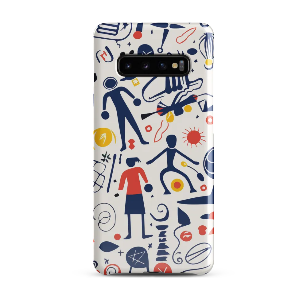 Dynamic Patterns of Play | Phone Case |  S10 Plus | Snap Case | Glossy