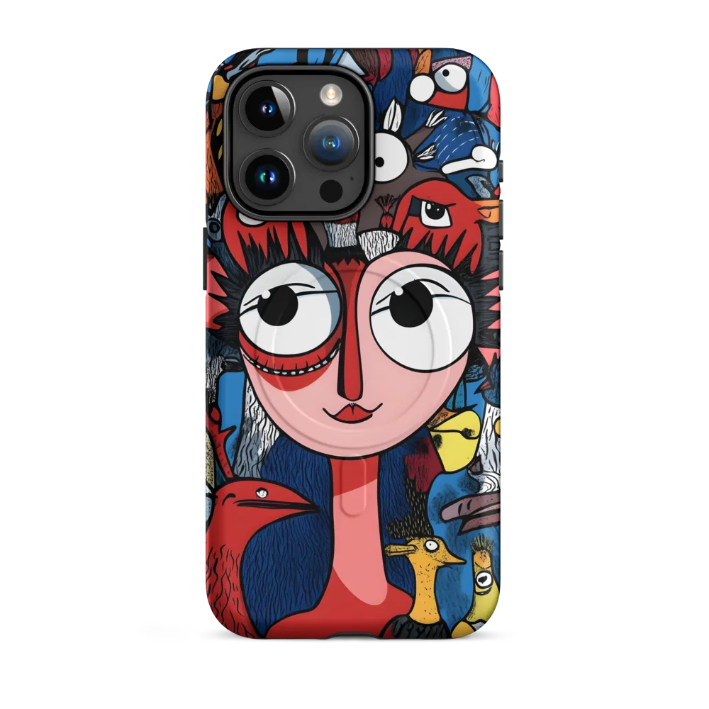 Whimsical Fusion | Phone Case |  15 Pro Max | MagSafe® Tough Case | Matte