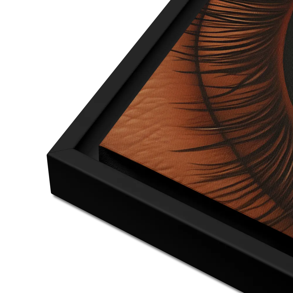 The Gaze of Anatomy | Canvas with Black Frame | 16″×20″