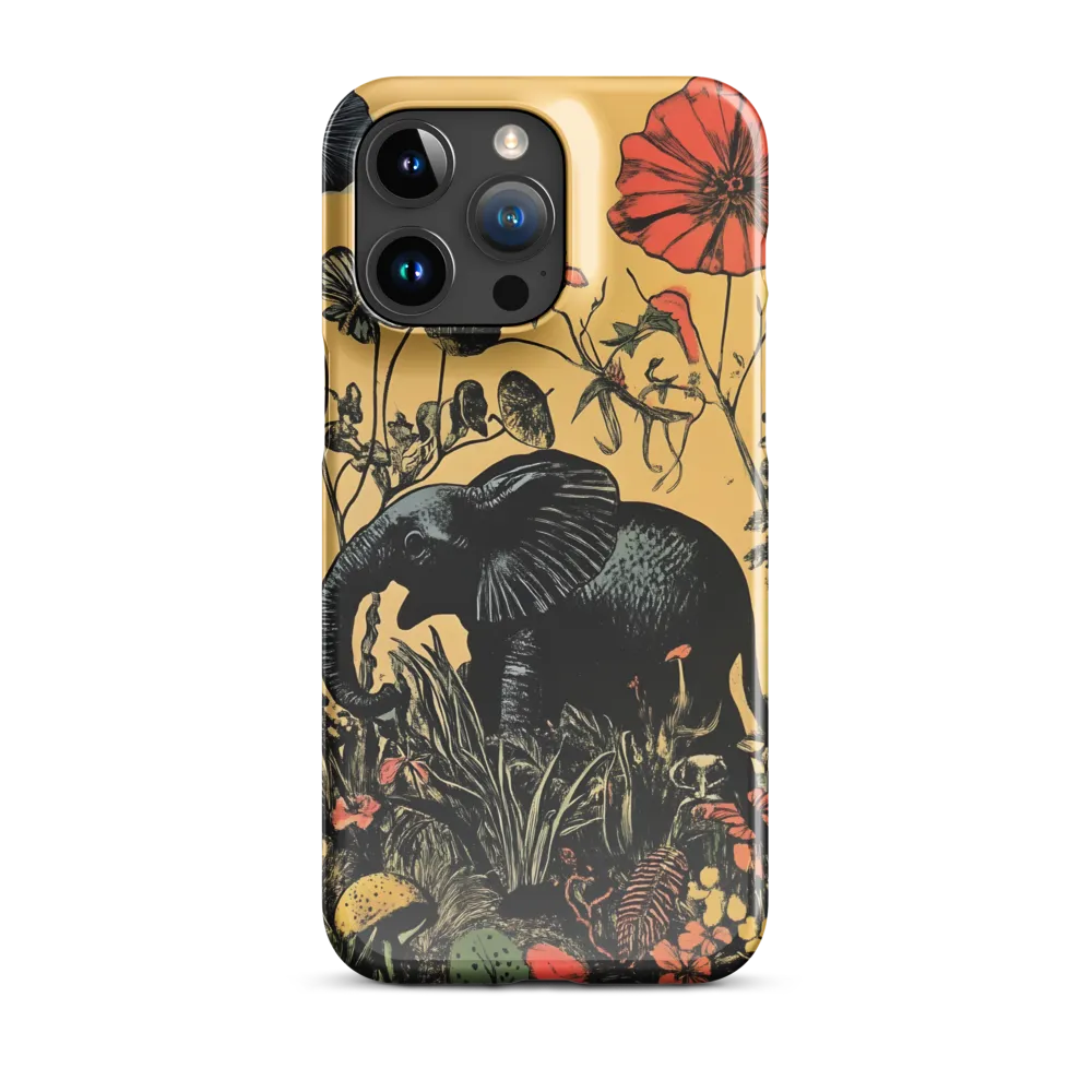Floral Majesty: The Elephant's Sanctuary