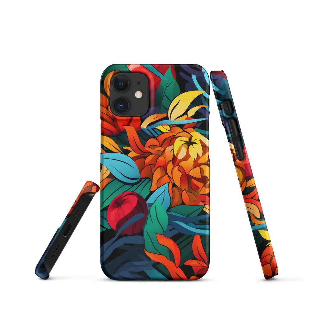 Tropical Harmony | Phone Case |  12 Mini | Snap Case | Matte