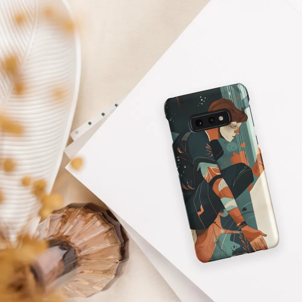 Harmony in Contemplation | Phone Case |  S10e | Snap Case | Matte