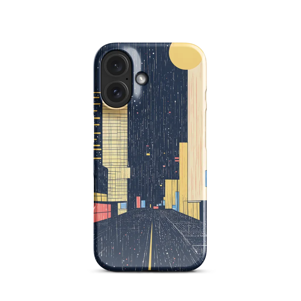 Urban Solitude: A Minimalist Perspective | Phone Case |  16 | Snap Case | Glossy