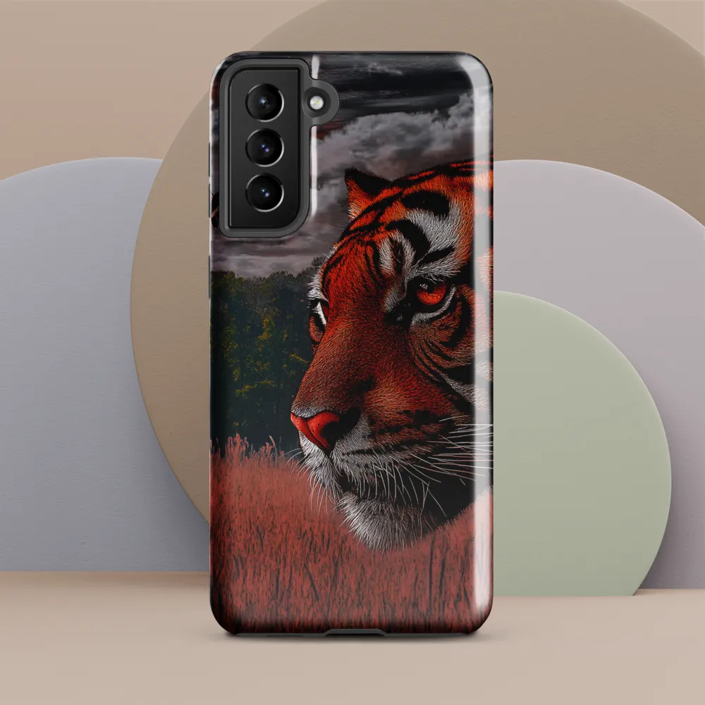 The Silent Guardian | Phone Case |  S21 Plus | Tough Case | Glossy