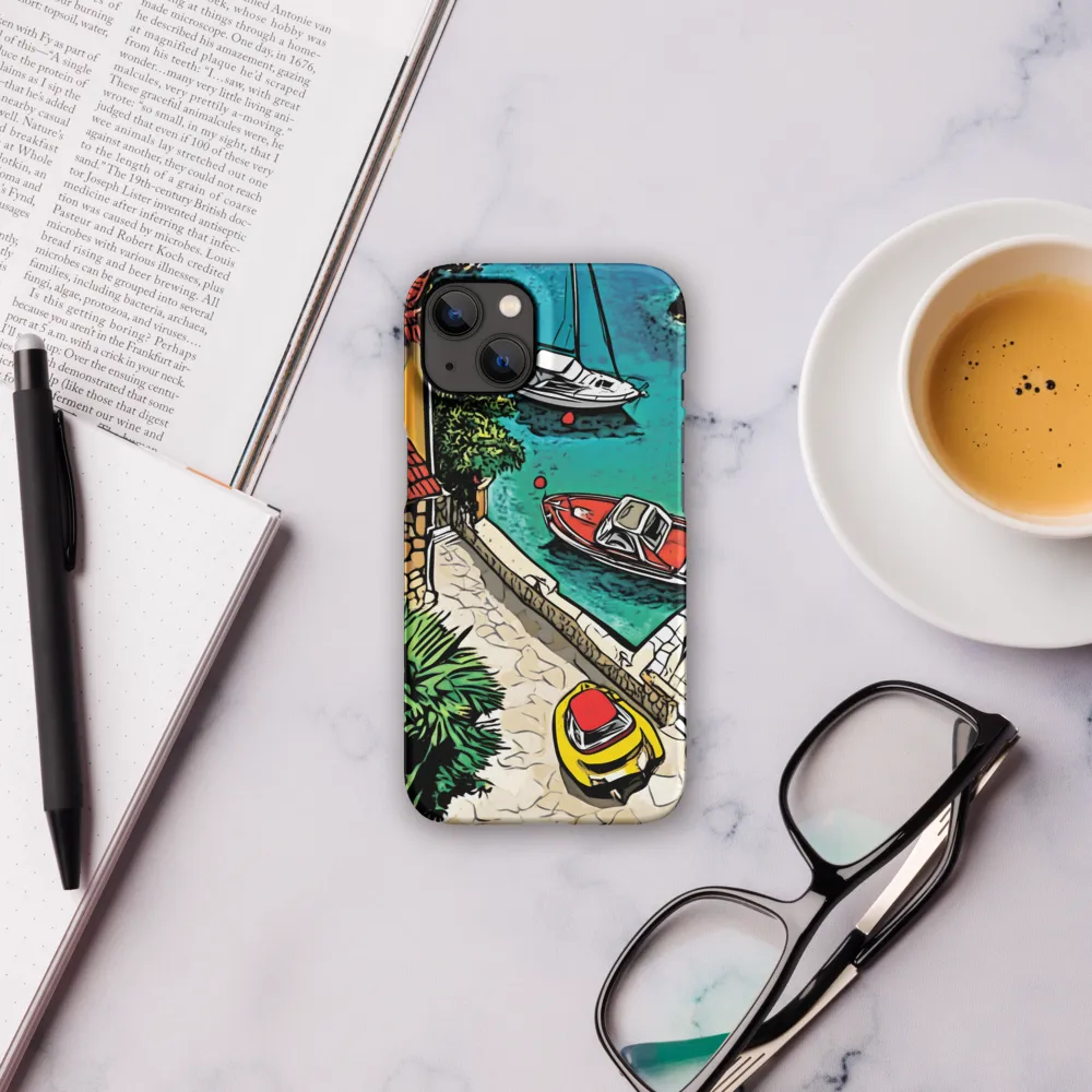 Cheerful Harbor Escape | Phone Case |  13 | Snap Case | Matte