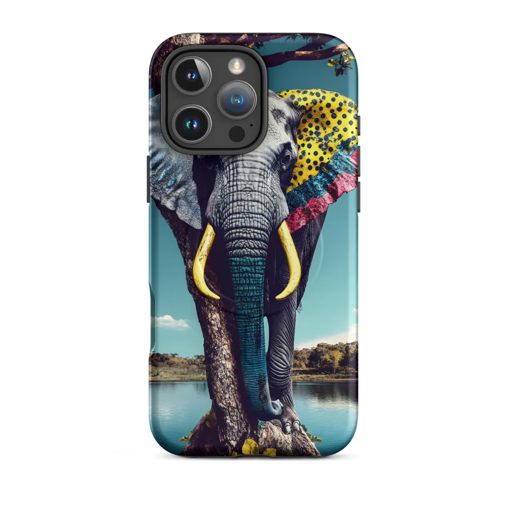 Playful Elegance: The Surreal Elephant