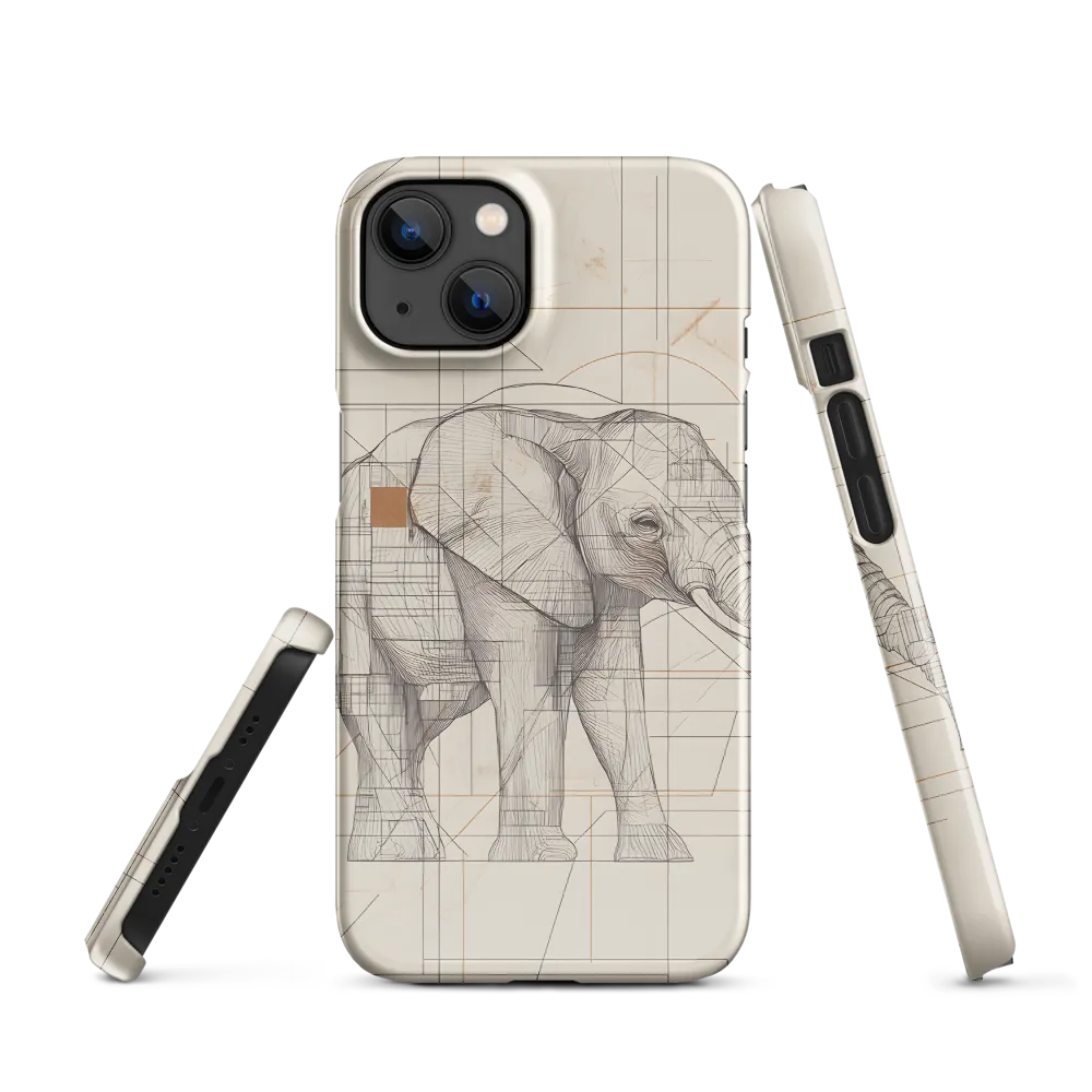 Geometric Elegance: The Steel Elephant