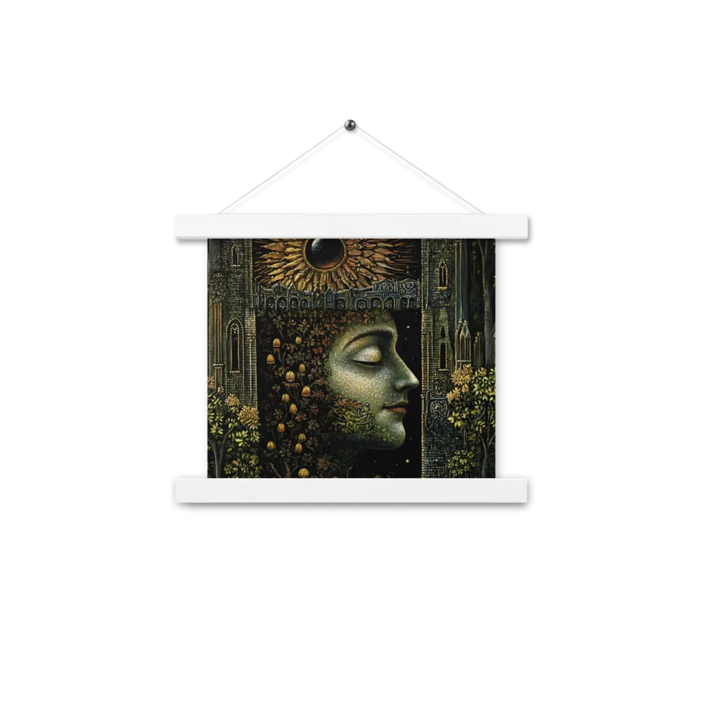 Nature’s Embrace: The Infinite Connection | Poster With White Wood Hanger | 10″×10″