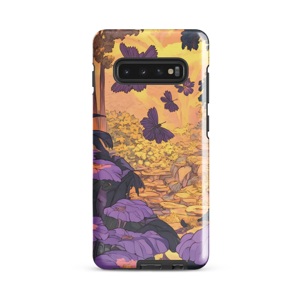 A Serene Dance of Butterflies | Phone Case |  S10 Plus | Tough Case | Glossy