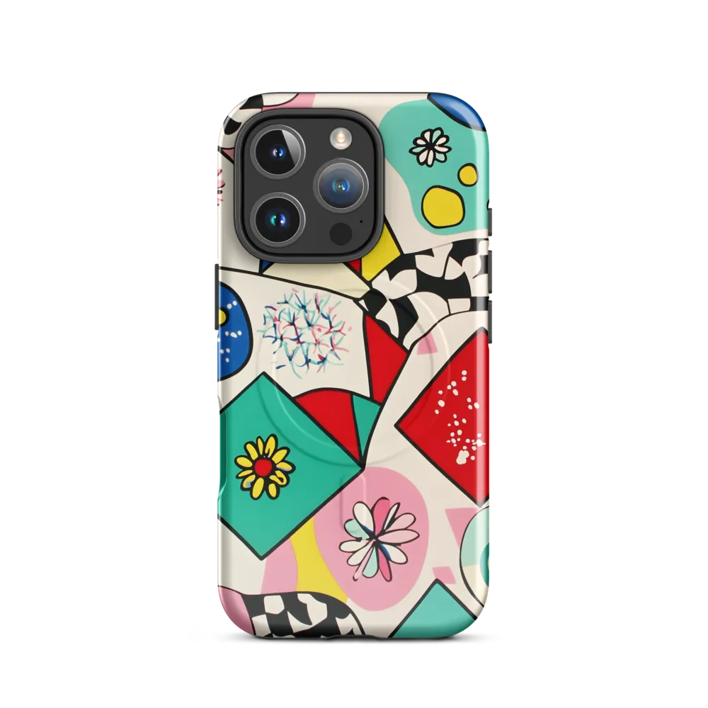 Joyful Geometry: A Playful Dance of Shapes and Colors