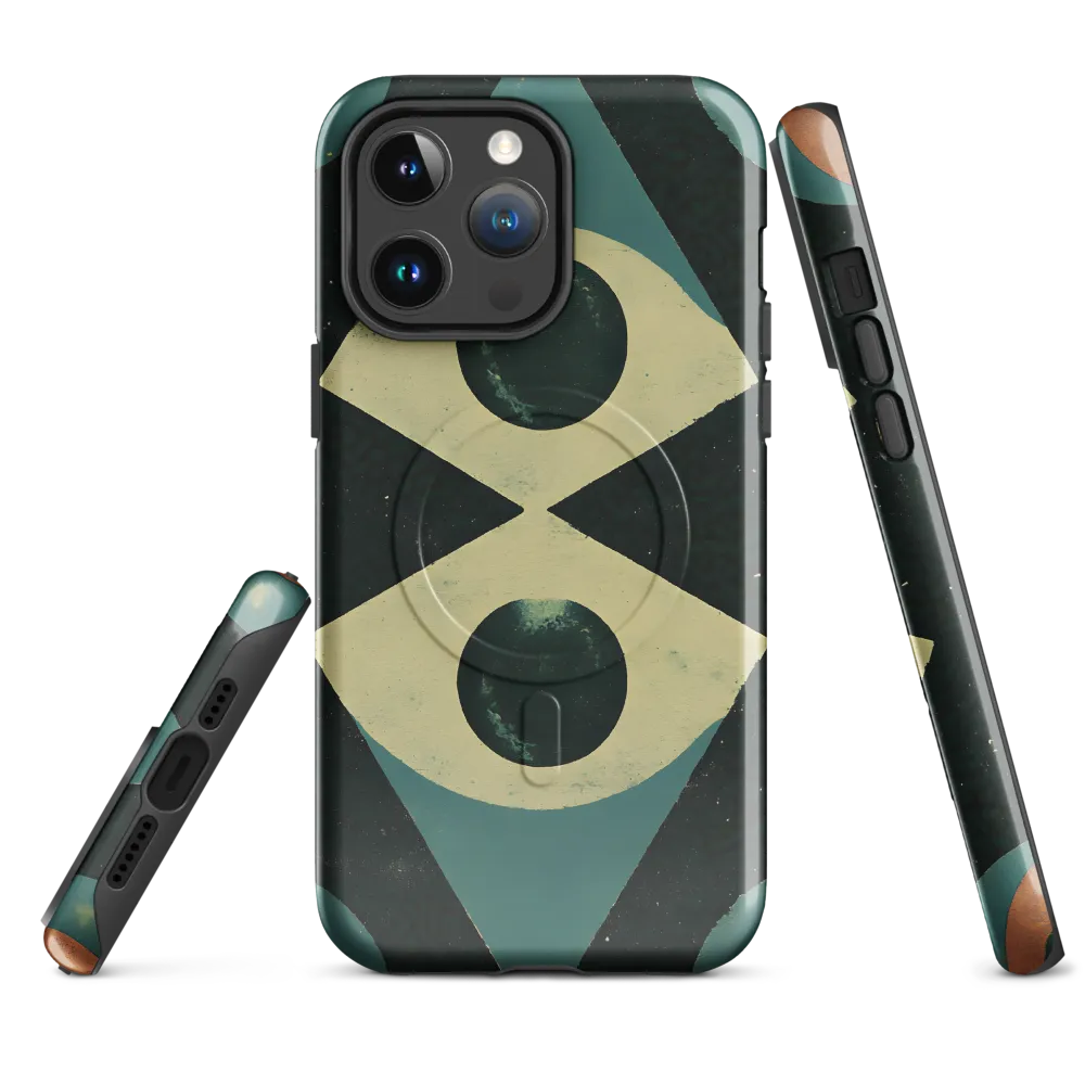 Symphony of Shapes | Phone Case |  14 Pro Max | MagSafe® Tough Case | Glossy