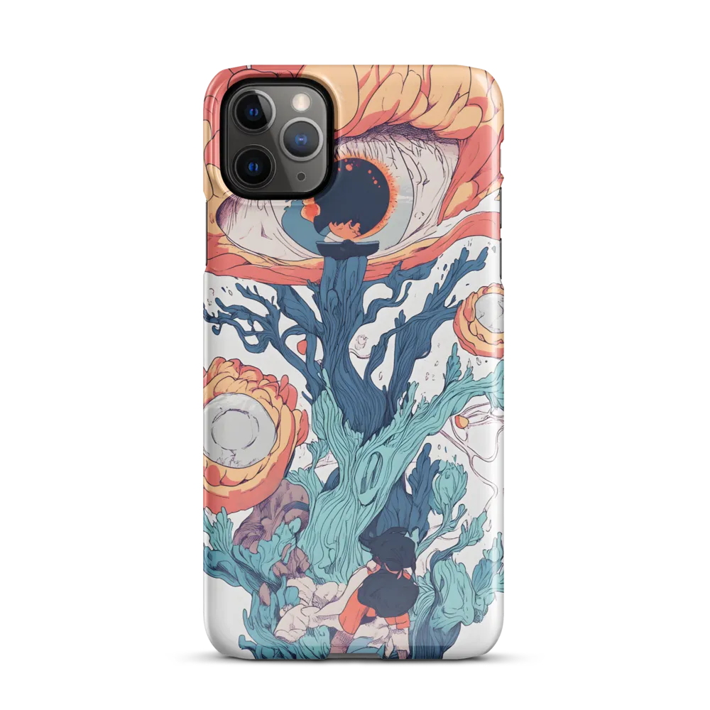 The Watchful Bloom | Phone Case |  11 Pro Max | Snap Case | Glossy