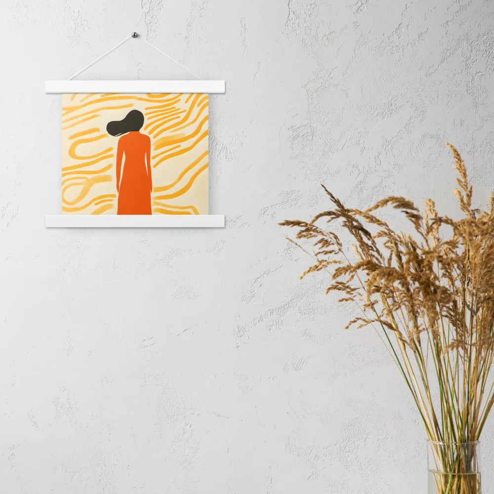 Connection to Serenity | Poster With White Wood Hanger | 10″×10″