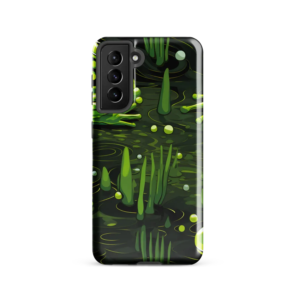 Green Harmony: Life Beneath the Surface