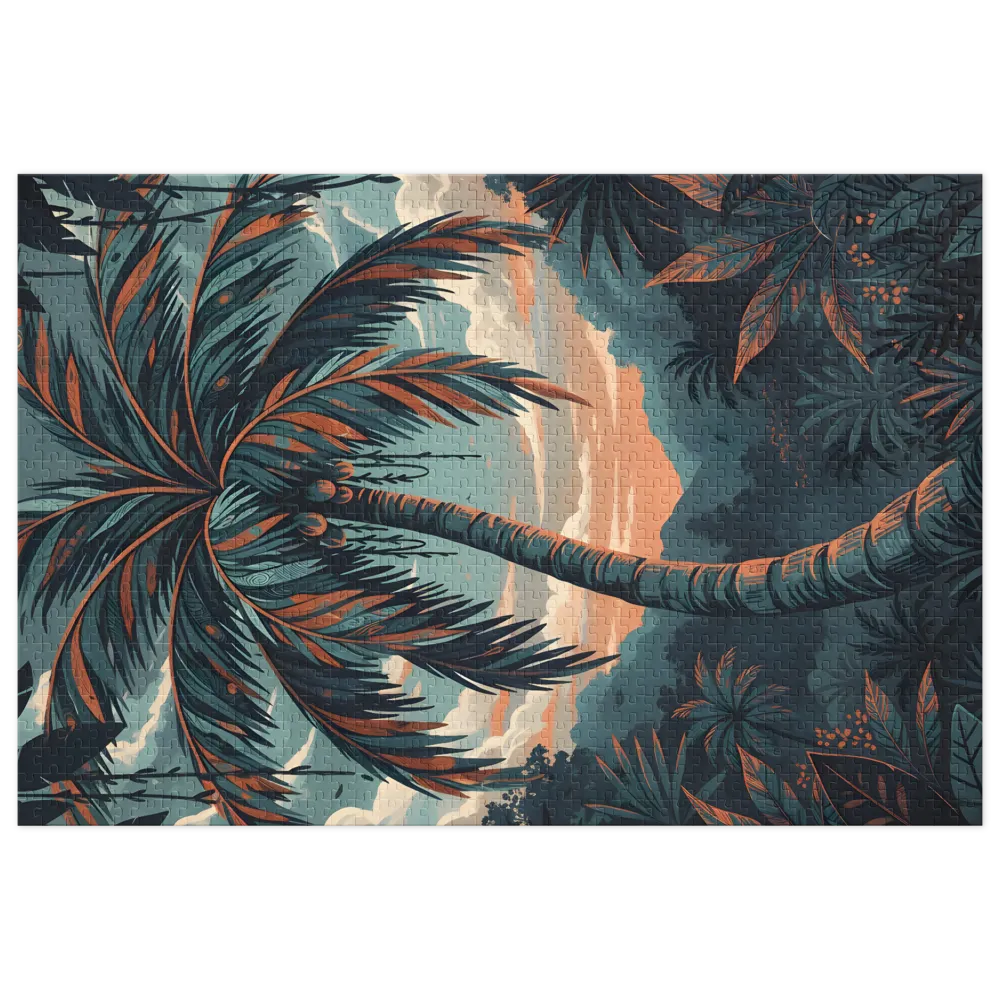 Jungle Horizon 
 Jigsaw Puzzle in Tin Box