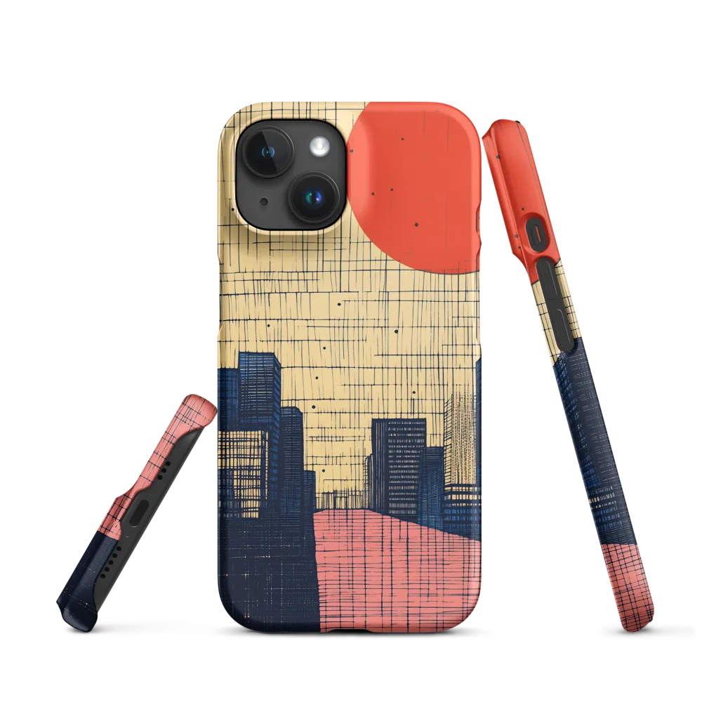 Urban Echoes: A Minimalist Cityscape