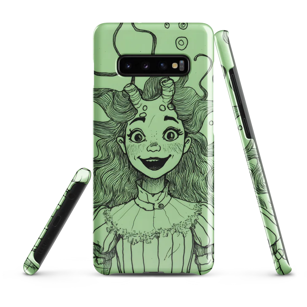 Whimsical Serenity | Phone Case |  S10 Plus | Snap Case | Glossy