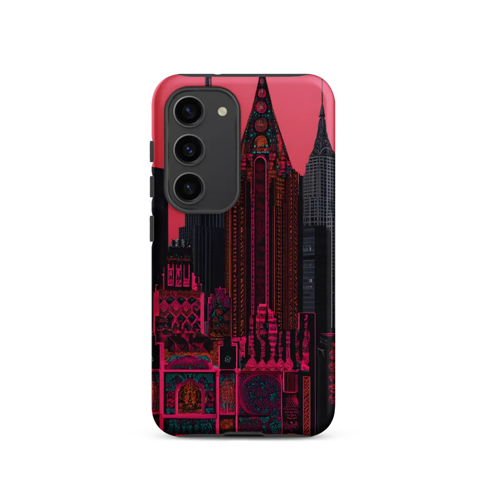 Urban Vibrance: A Digital Exploration of Skyscrapers