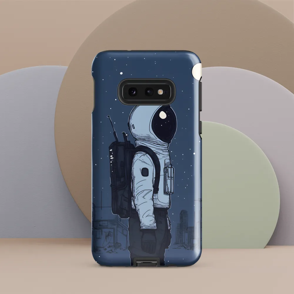 Echoes of Solitude | Phone Case |  S10e | Tough Case | Glossy