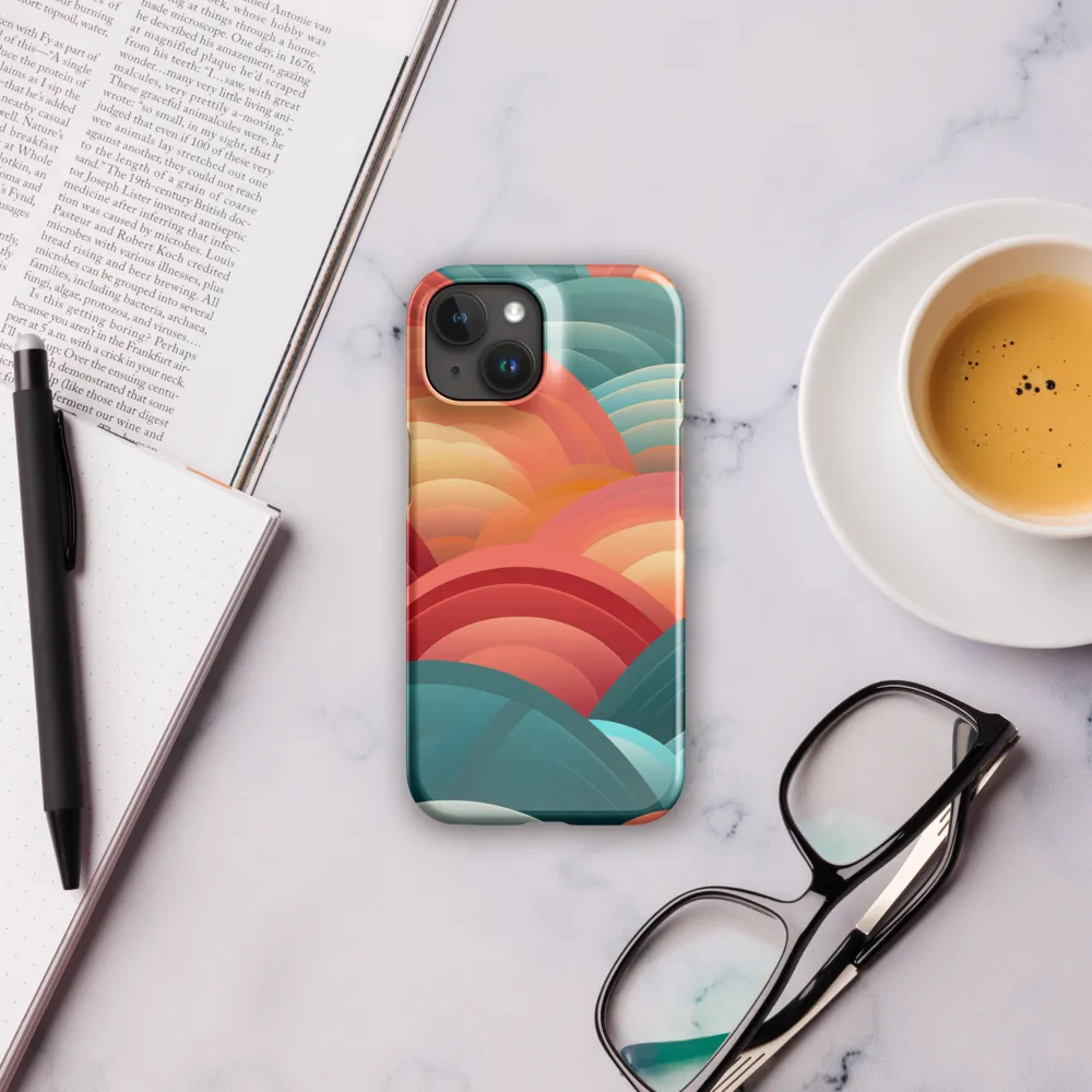 Rhythms of the Waves | Phone Case |  15 | Snap Case | Glossy