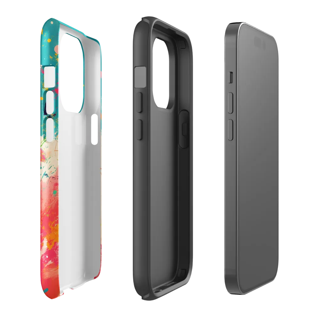 Cosmic Explorer: An Astronaut's Journey | Phone Case |  14 Pro | Tough Case | Glossy