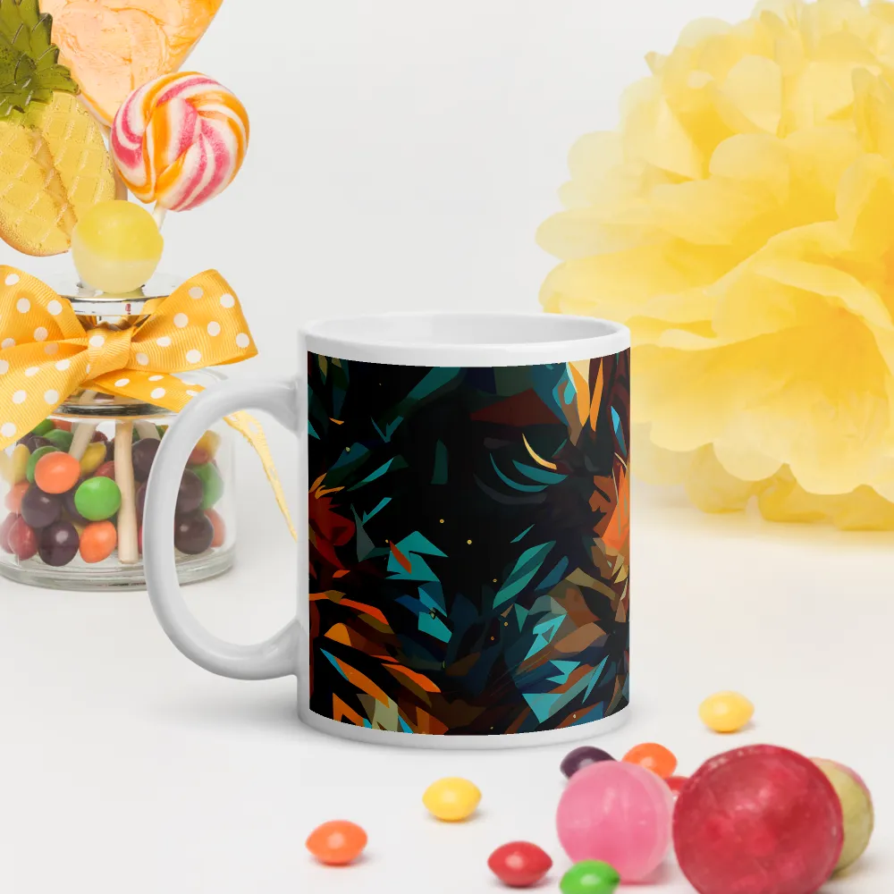 Wild Symphony: Abstract Tigers | Mugs | Multiple Sizes & Colors