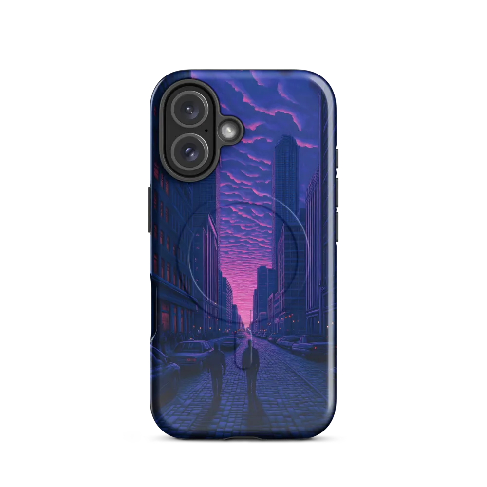 Urban Serenity at Dusk | Phone Case |  16 | MagSafe® Tough Case | Glossy