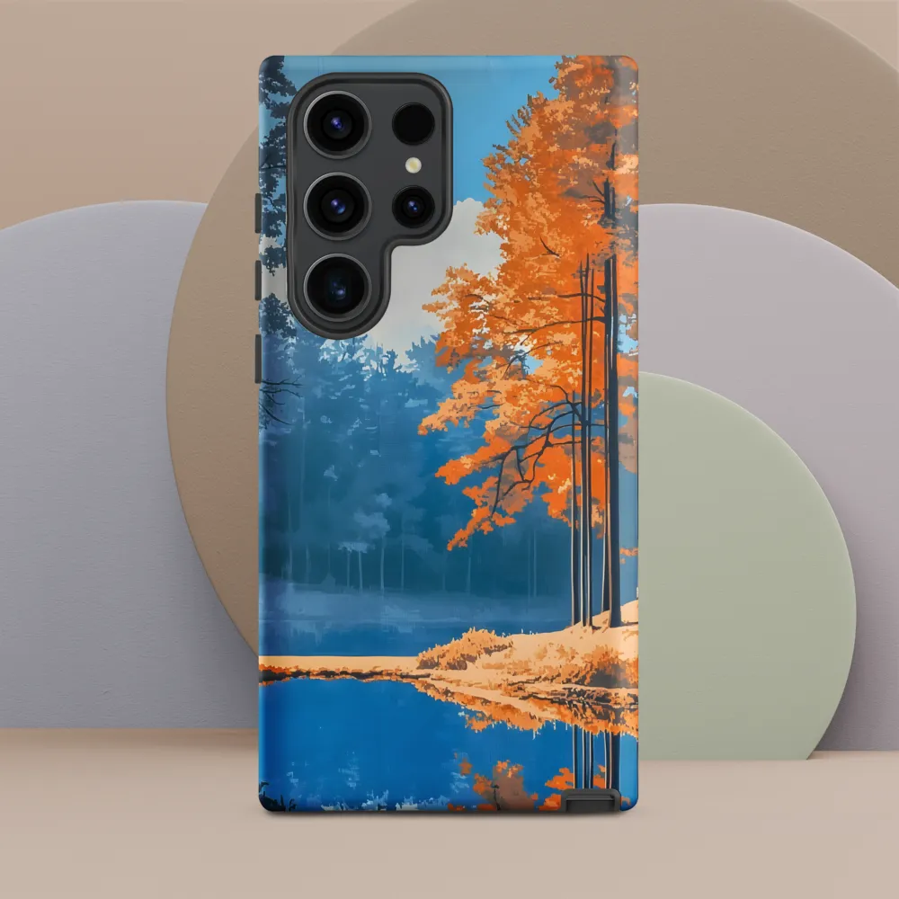Mirror of Orange and Blue