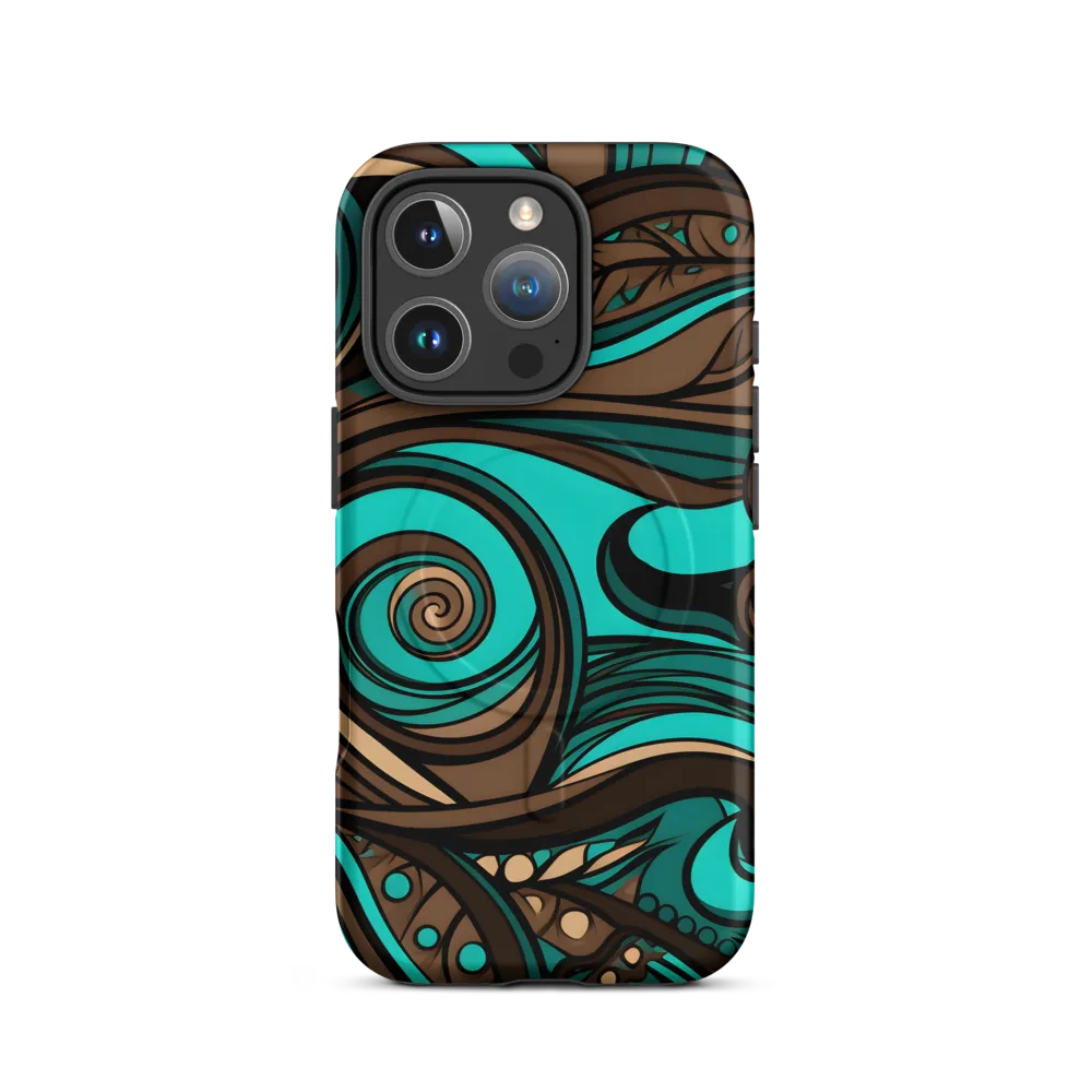 Fluctuating Currents | Phone Case |  16 Pro | MagSafe® Tough Case | Matte