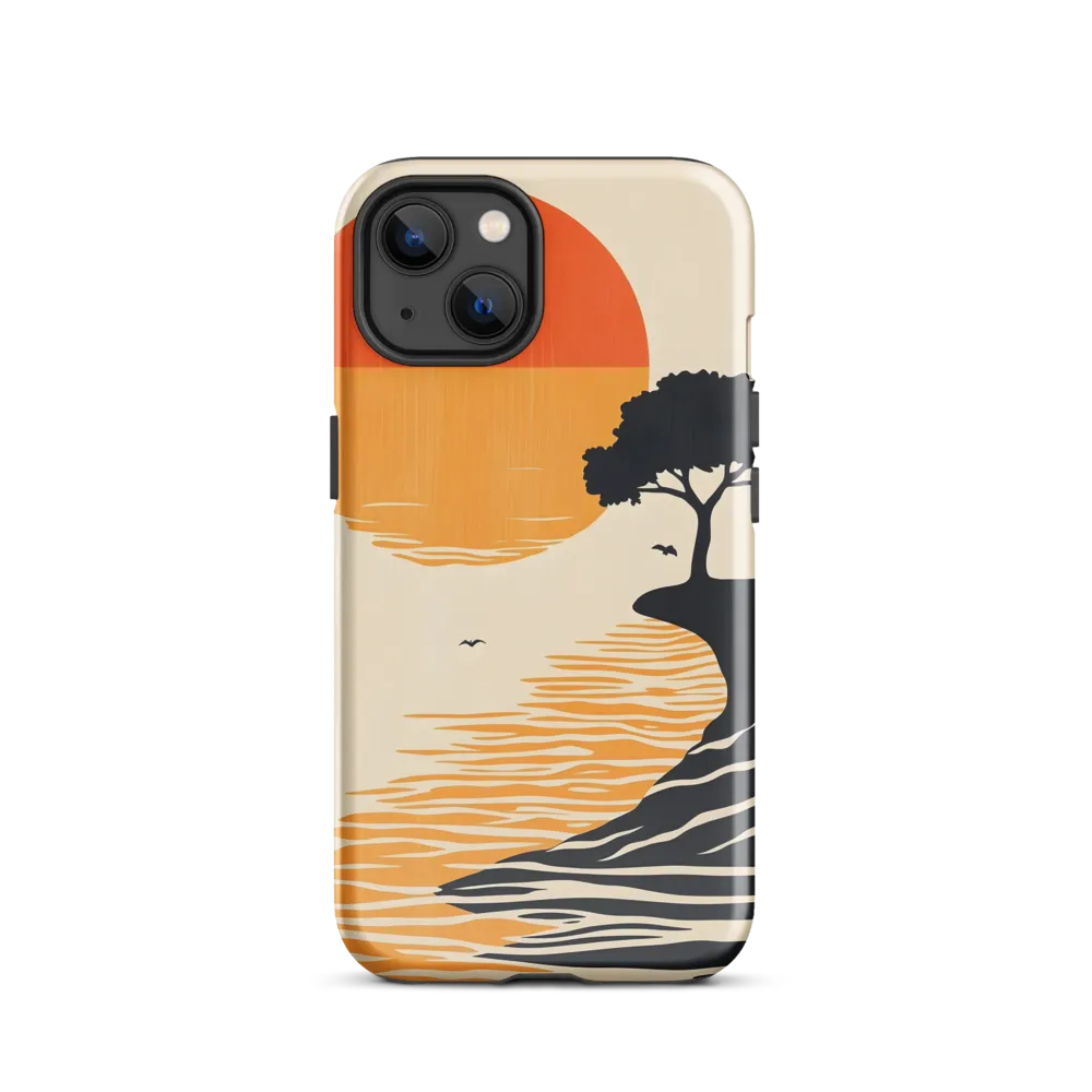 Serene Sunset | Phone Case |  13 | Tough Case | Glossy