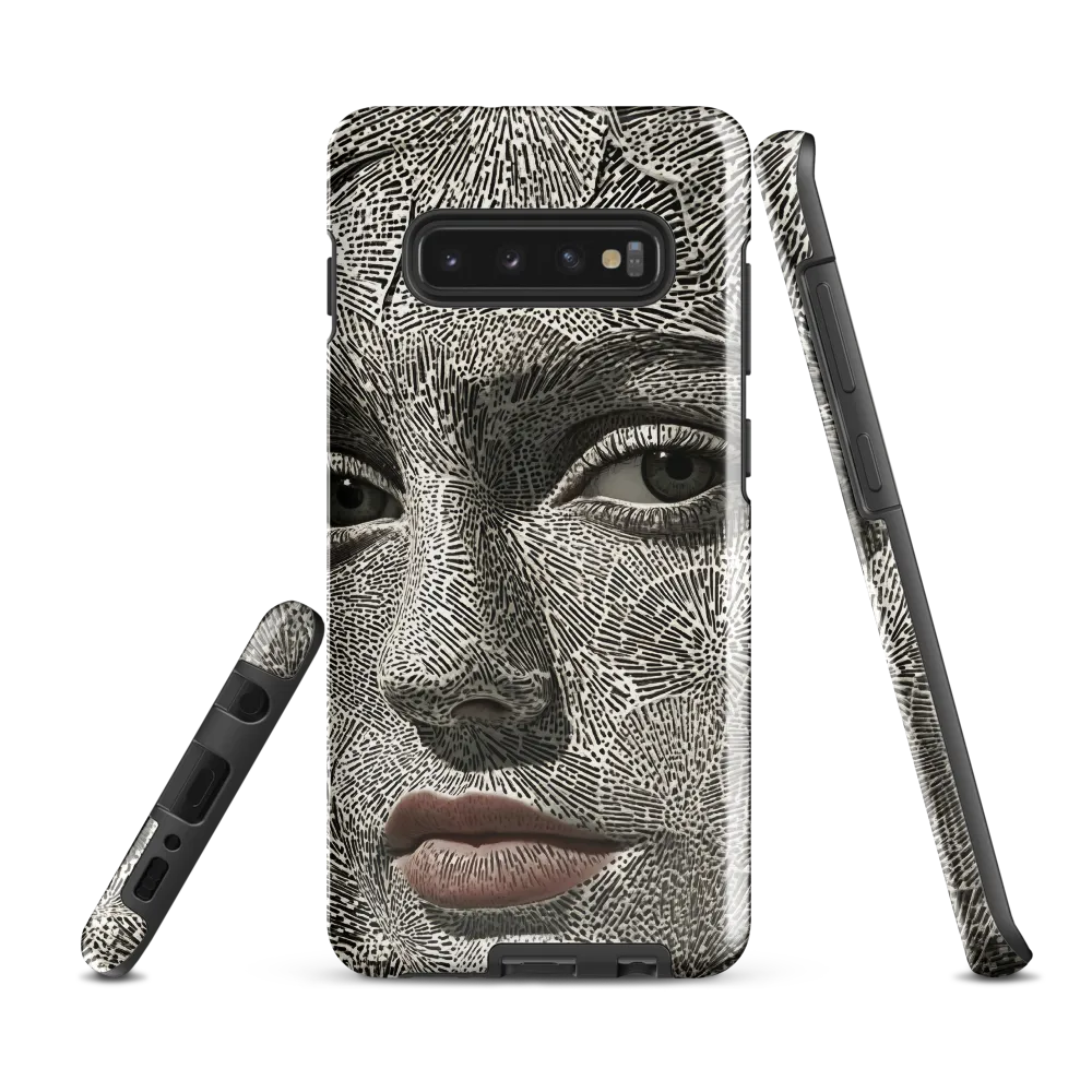 Whispers of Intrigue | Phone Case |  S10 Plus | Tough Case | Glossy