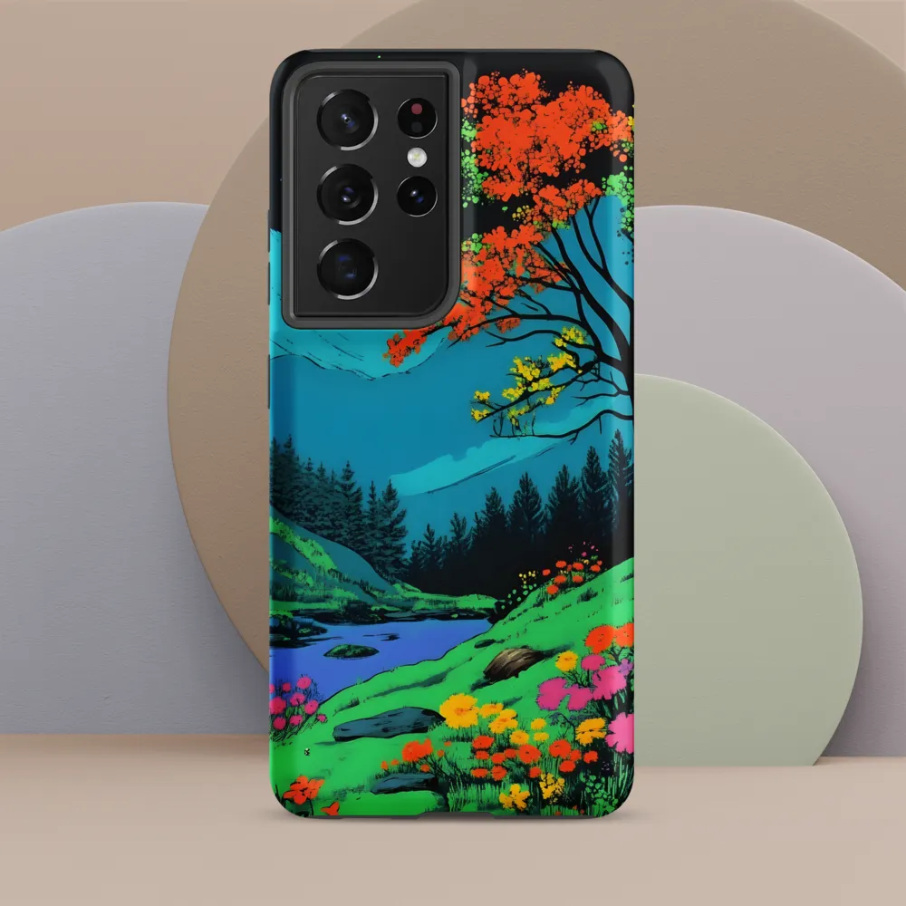 Neon Dreams: A Vibrant Landscape