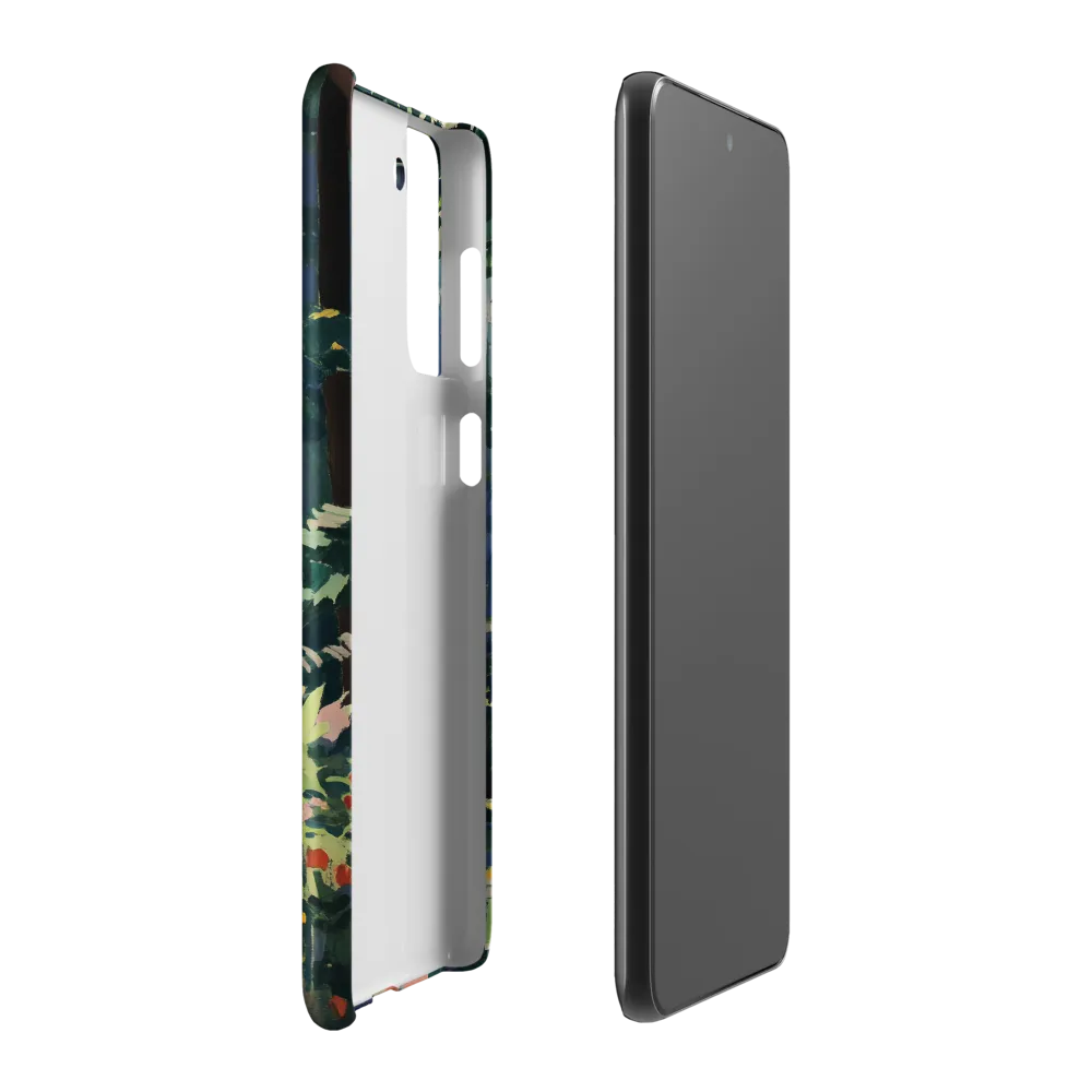 Flight of Light: A Serene Forest | Phone Case |  S21 Plus | Snap Case | Matte