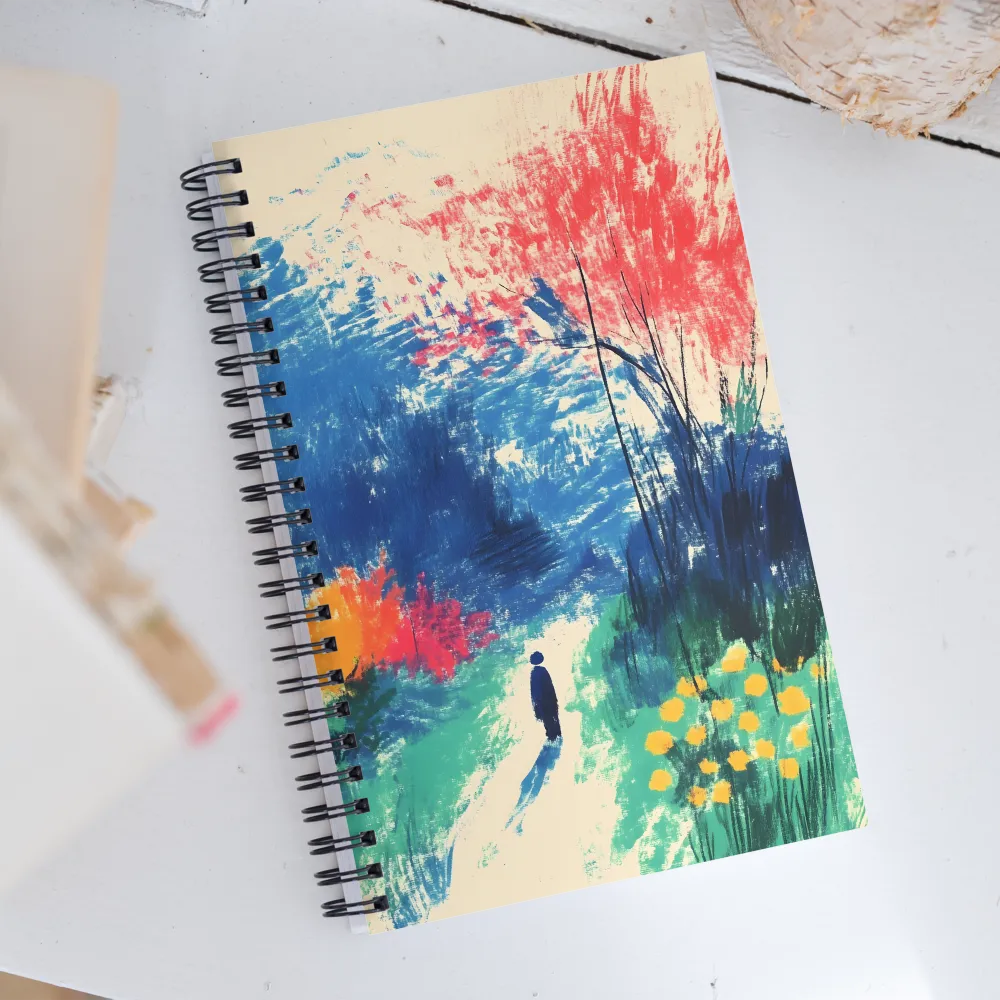 Whispers of Tranquility | Spiral Notebook