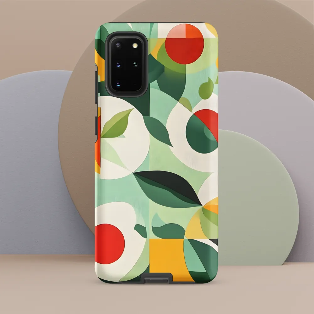 Harmony in Shapes: A Playful Abstract Design
