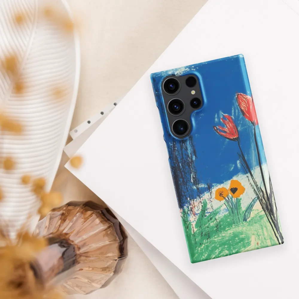 Joyful Blossoms in Blue