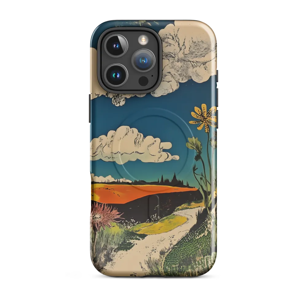 Surreal Blooming Landscape