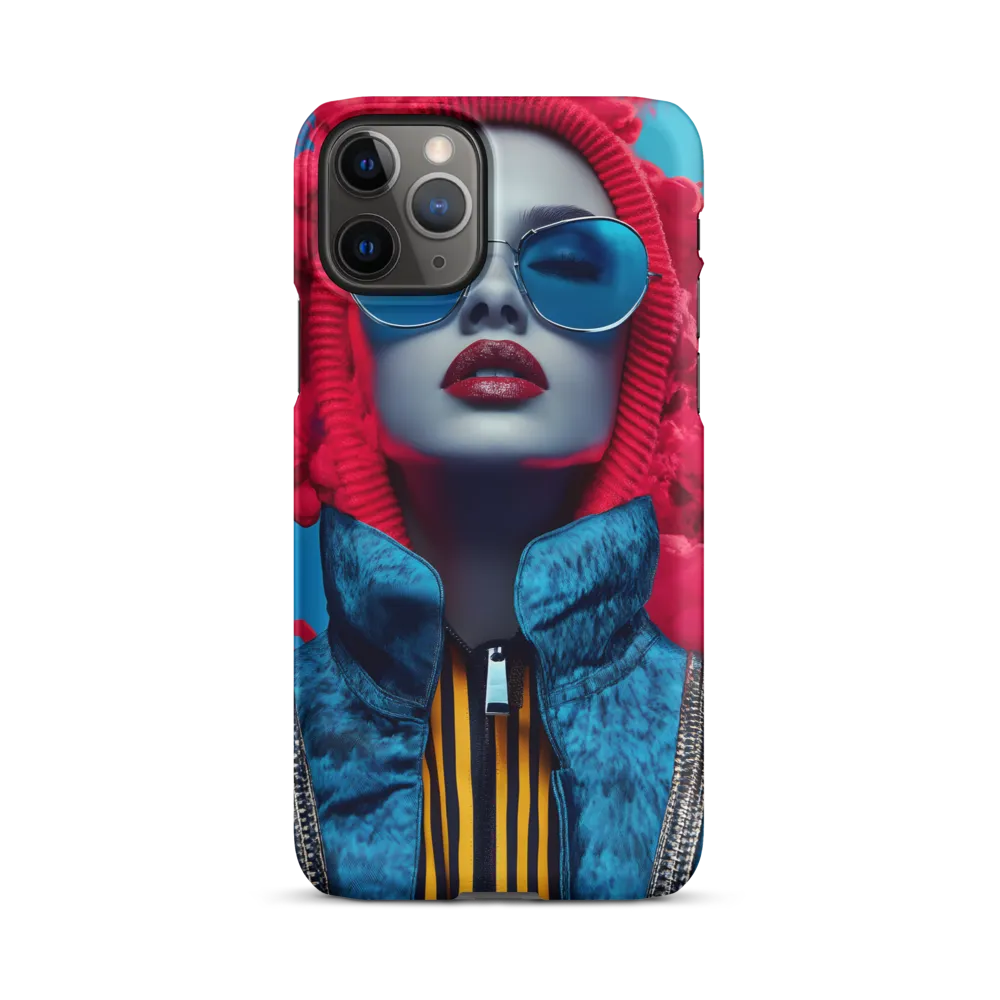 Bold Elegance in Digital Fashion | Phone Case |  11 Pro | Snap Case | Matte