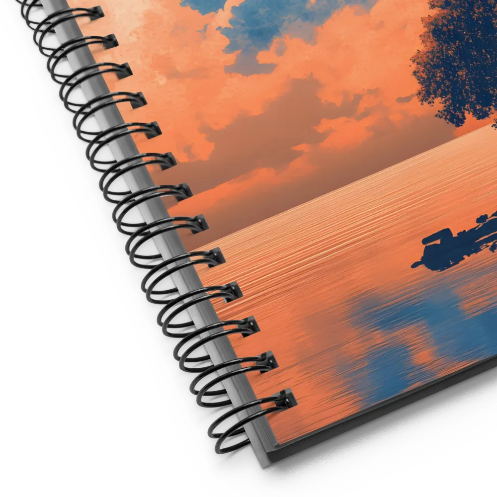 Ethereal Reflections | Spiral Notebook