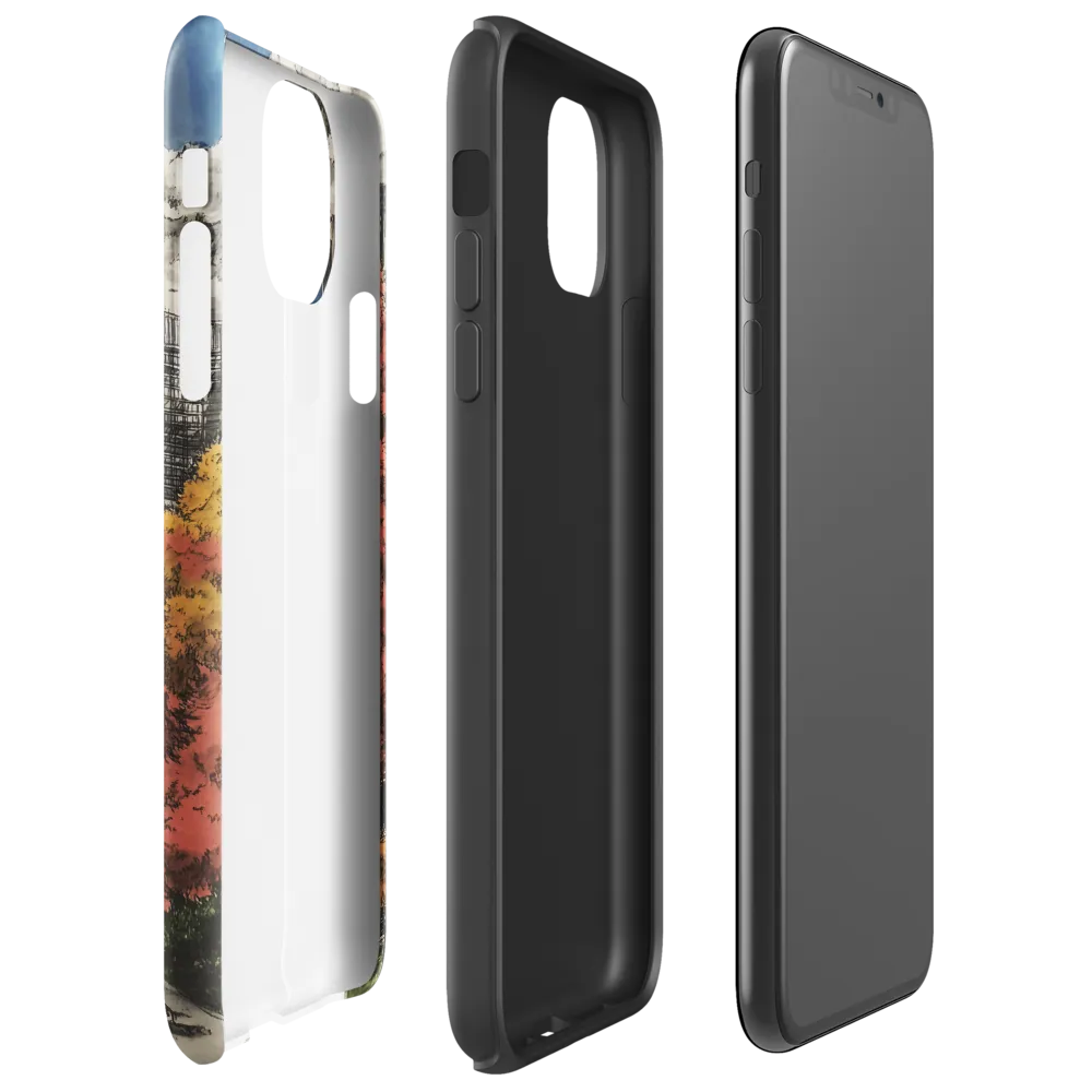 Autumn Serenity in the City | Phone Case |  11 Pro Max | Tough Case | Glossy