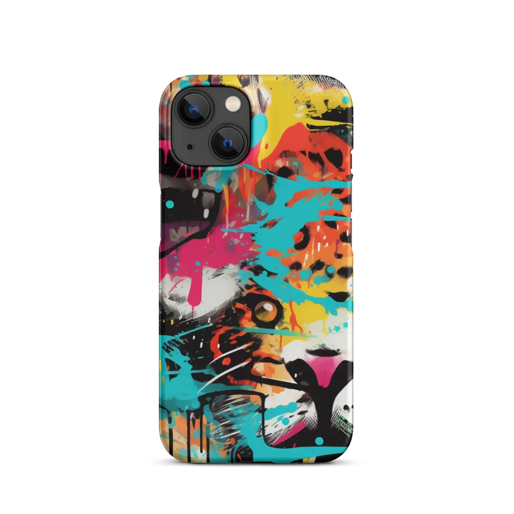 Fierce Fusion: Tiger and Lion in Graffiti