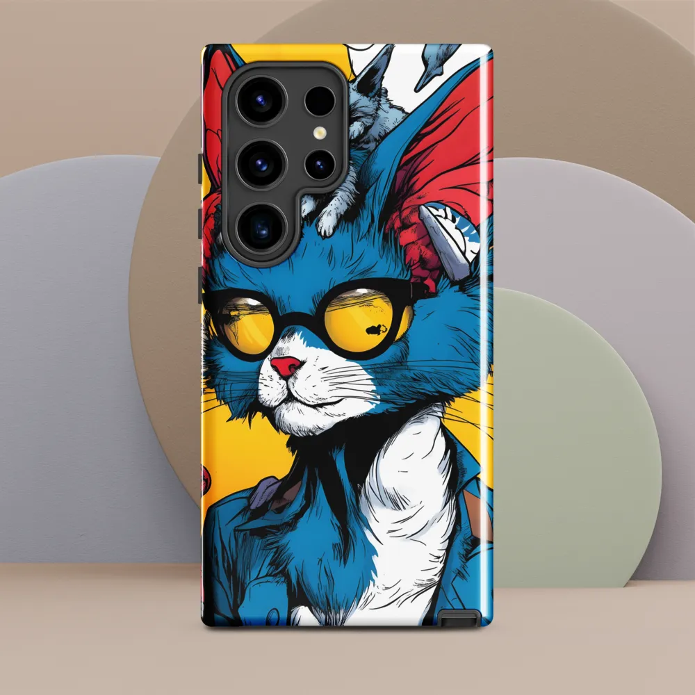 Whimsical Feline Coolness