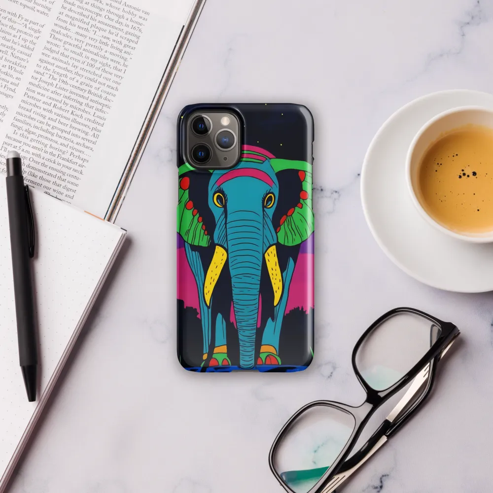 Whimsical Majesty: The Vibrant Elephant