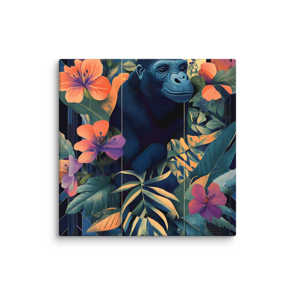 Harmony of Nature and Geometry | Canvas | 28″×28″