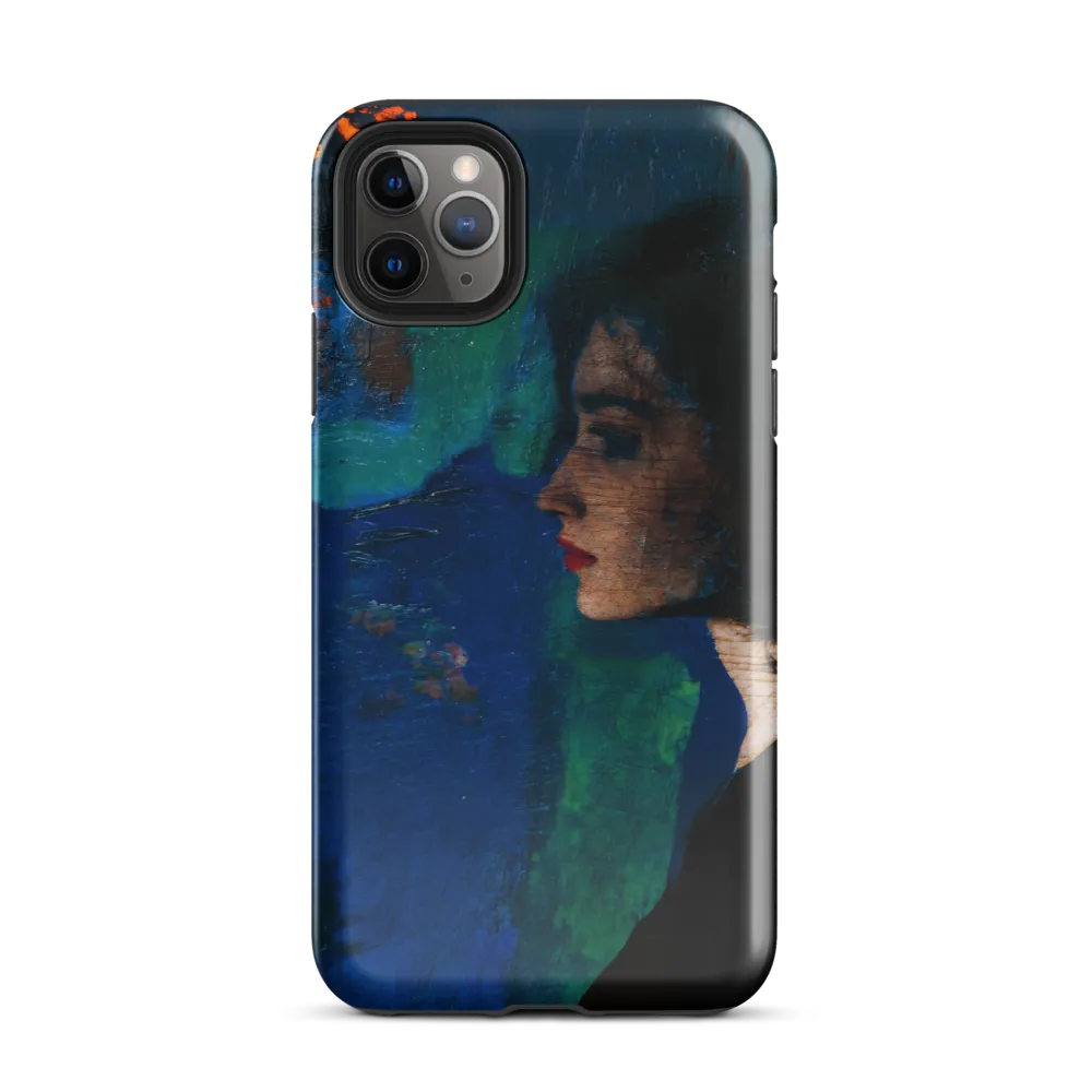 Contemplation in Blue | Phone Case |  11 Pro Max | Tough Case | Glossy