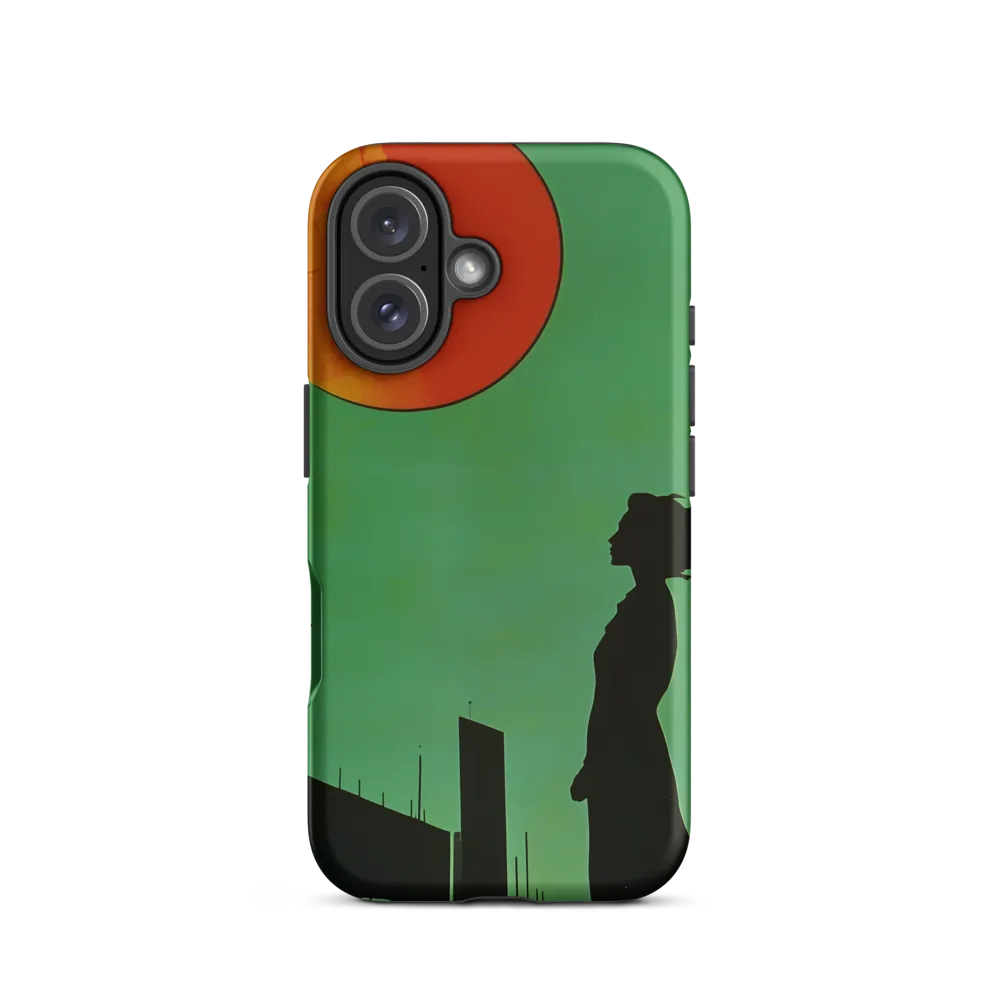 Silhouette of Contemplation | Phone Case