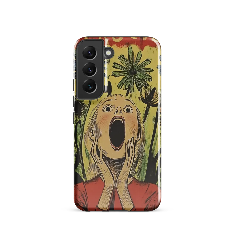 The Echo of Panic | Phone Case |  S22 | Tough Case | Glossy