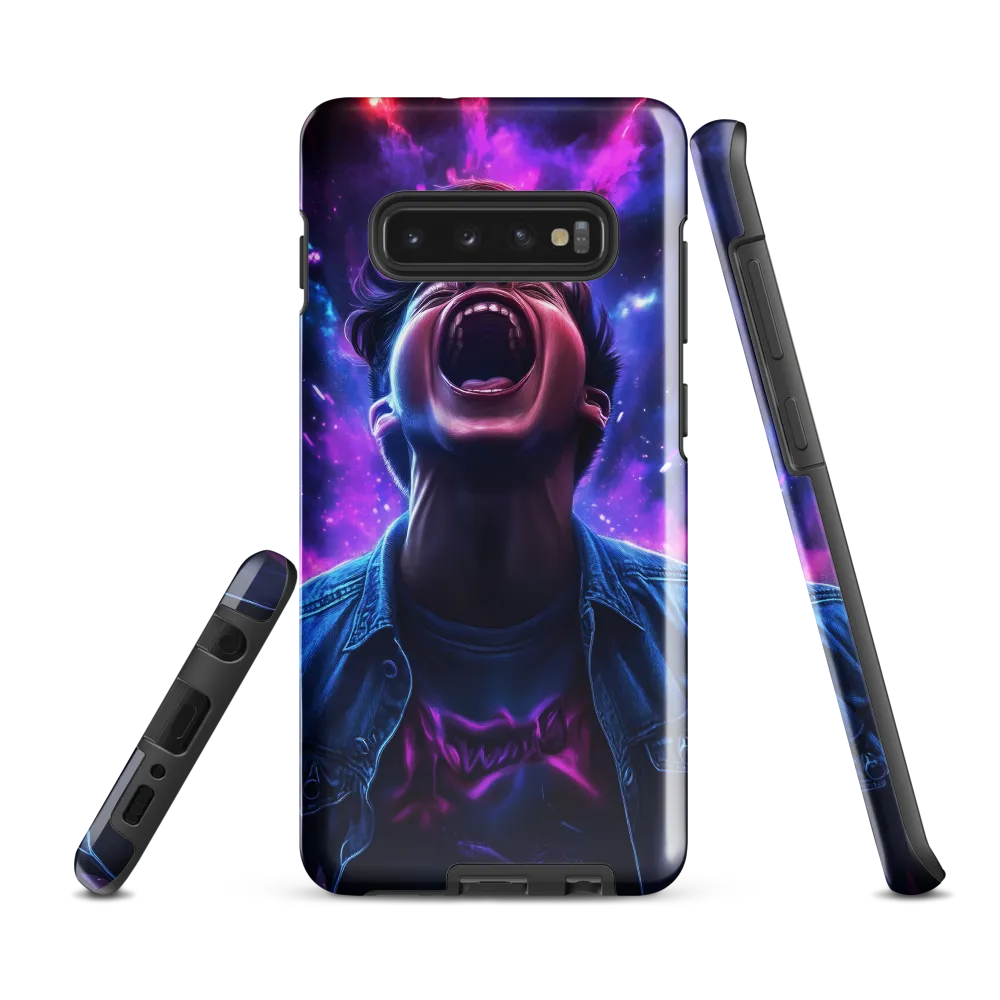 Cosmic Scream | Phone Case |  S10 Plus | Tough Case | Glossy