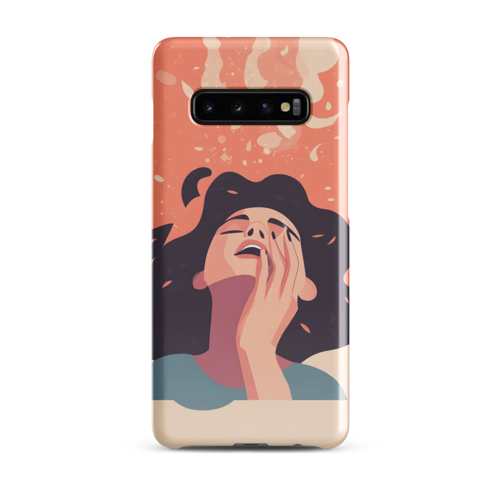 Whispers of Reflection | Phone Case |  S10 Plus | Snap Case | Glossy