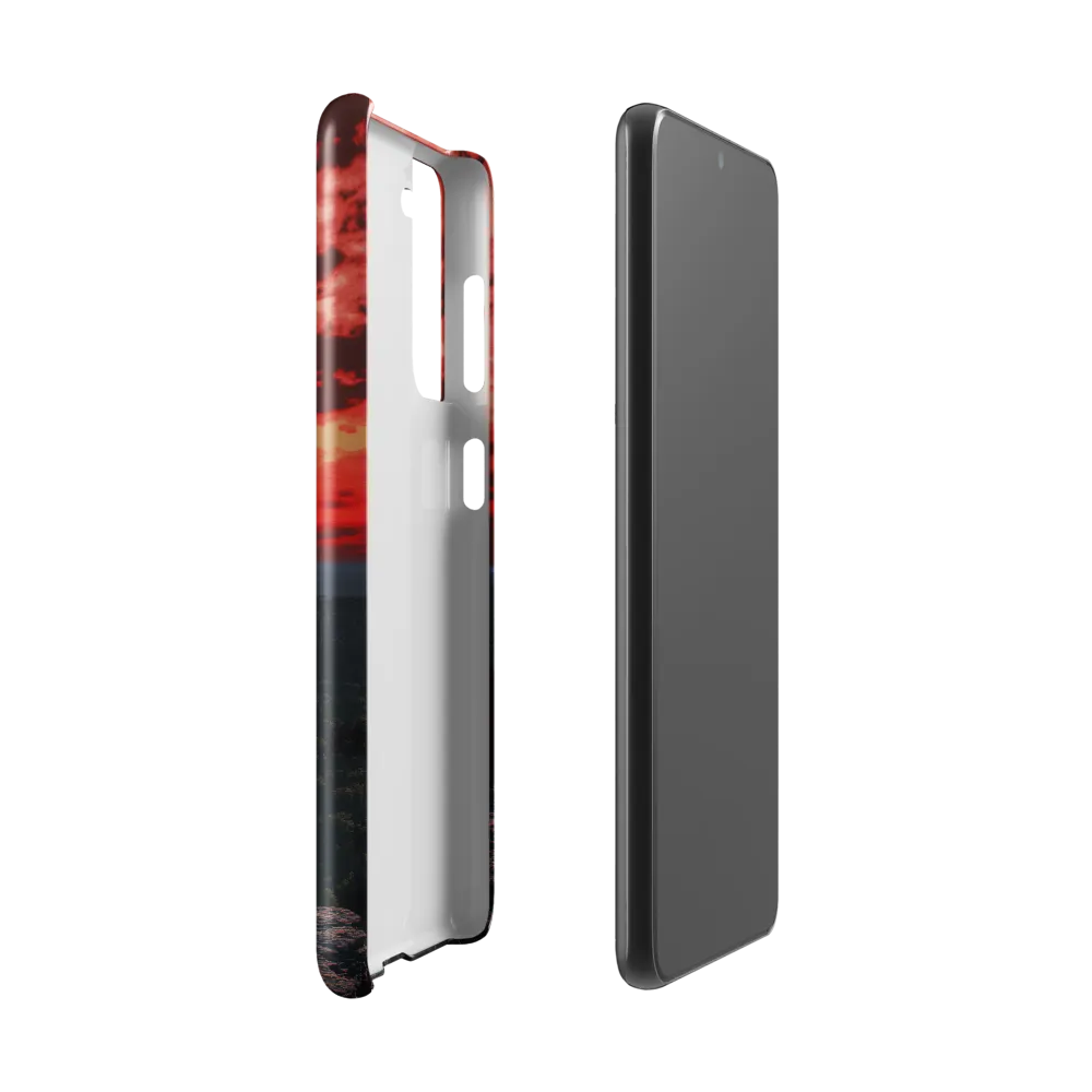 Reflections at Dusk | Phone Case |  S21 | Snap Case | Glossy